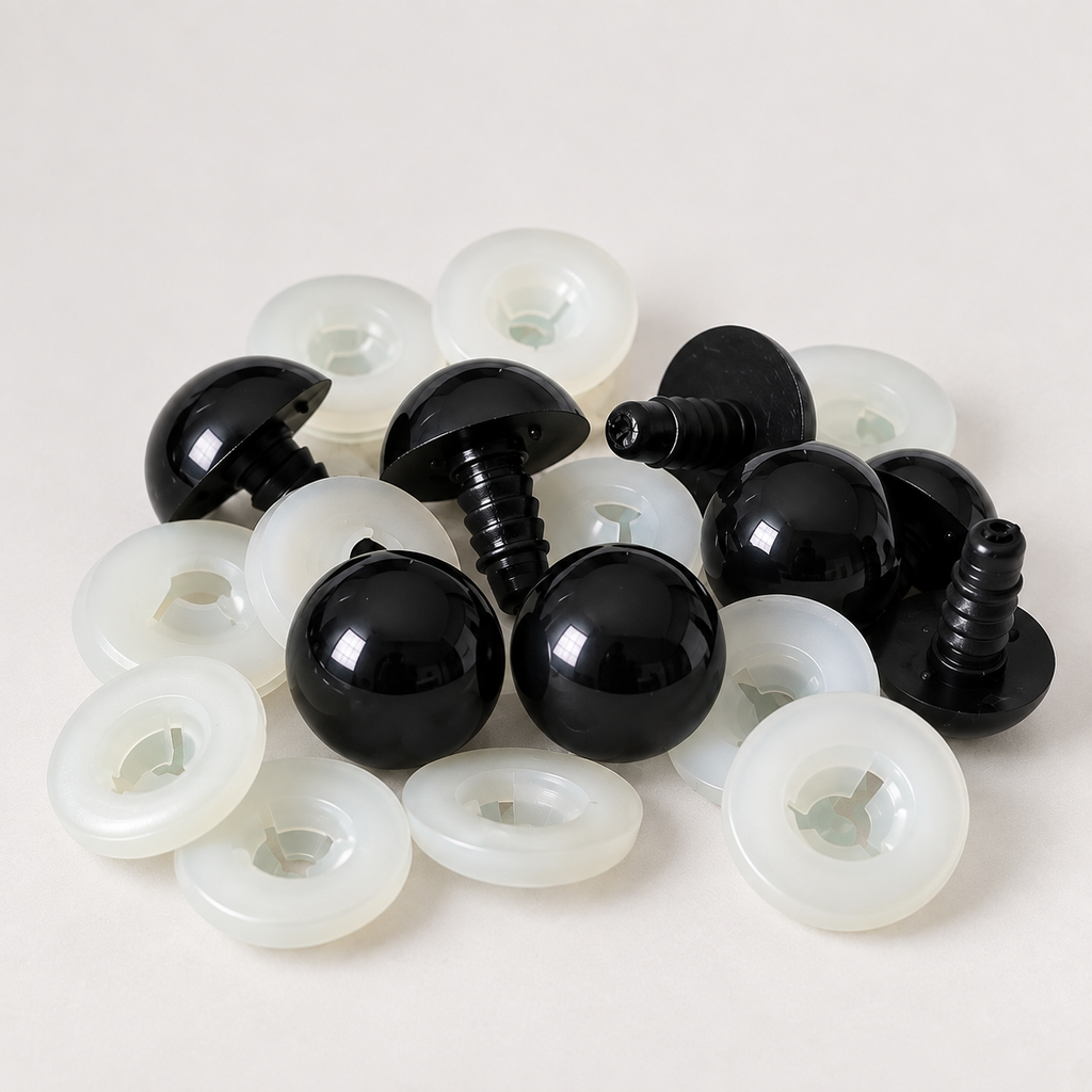 Large Safety Eyes 15mm, 18mm, 20mm, 22mm, 24mm