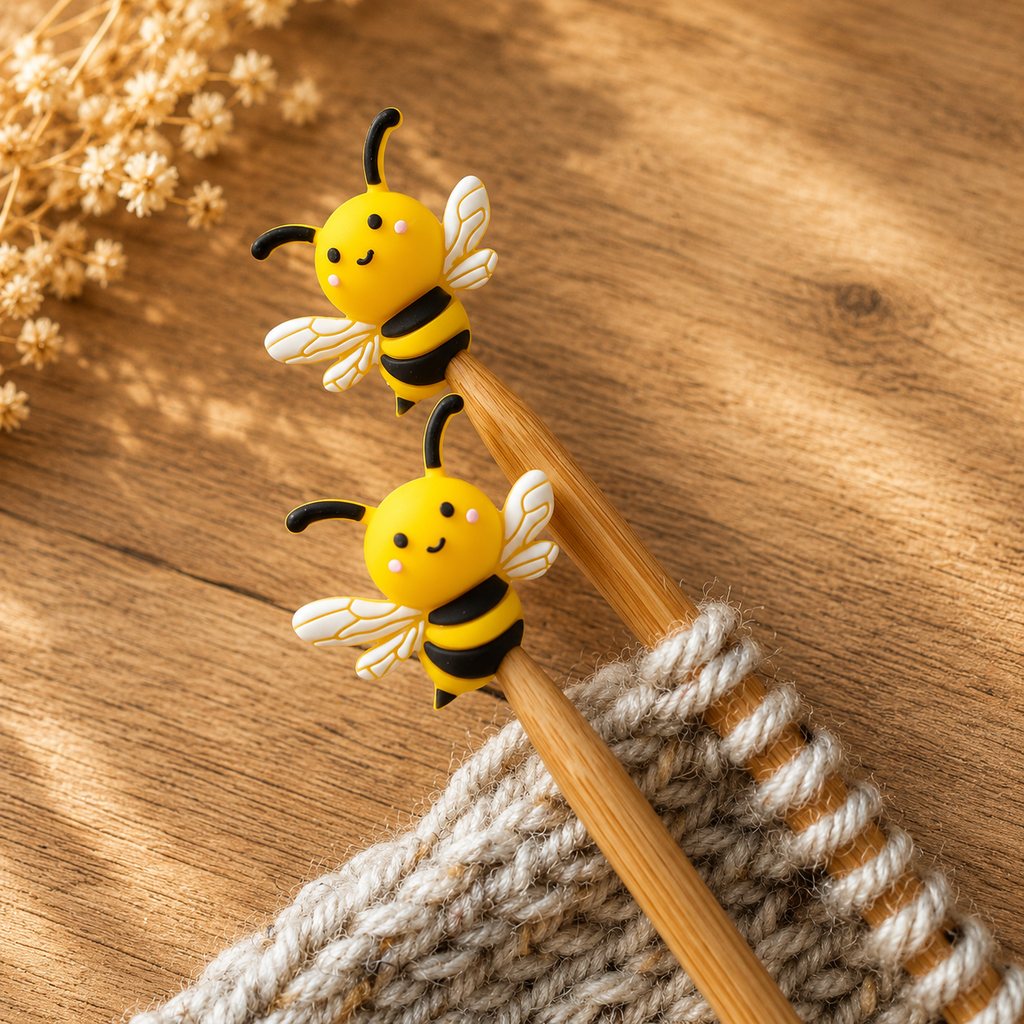 3D Bee Stitch Stoppers