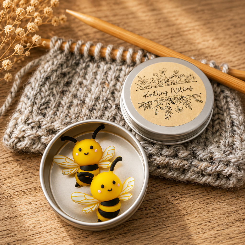 3D Bee Stitch Stoppers