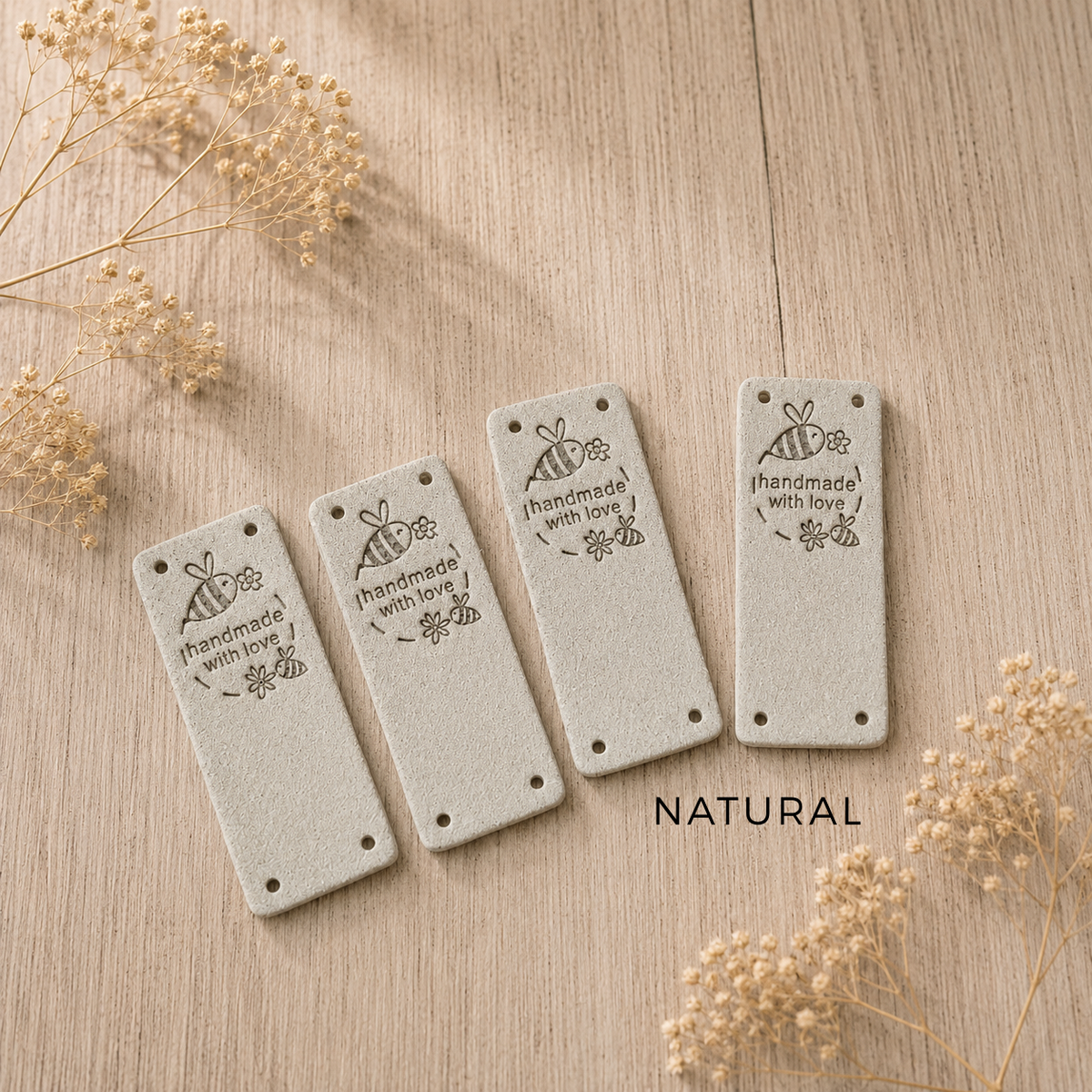 Bee Handmade Tags