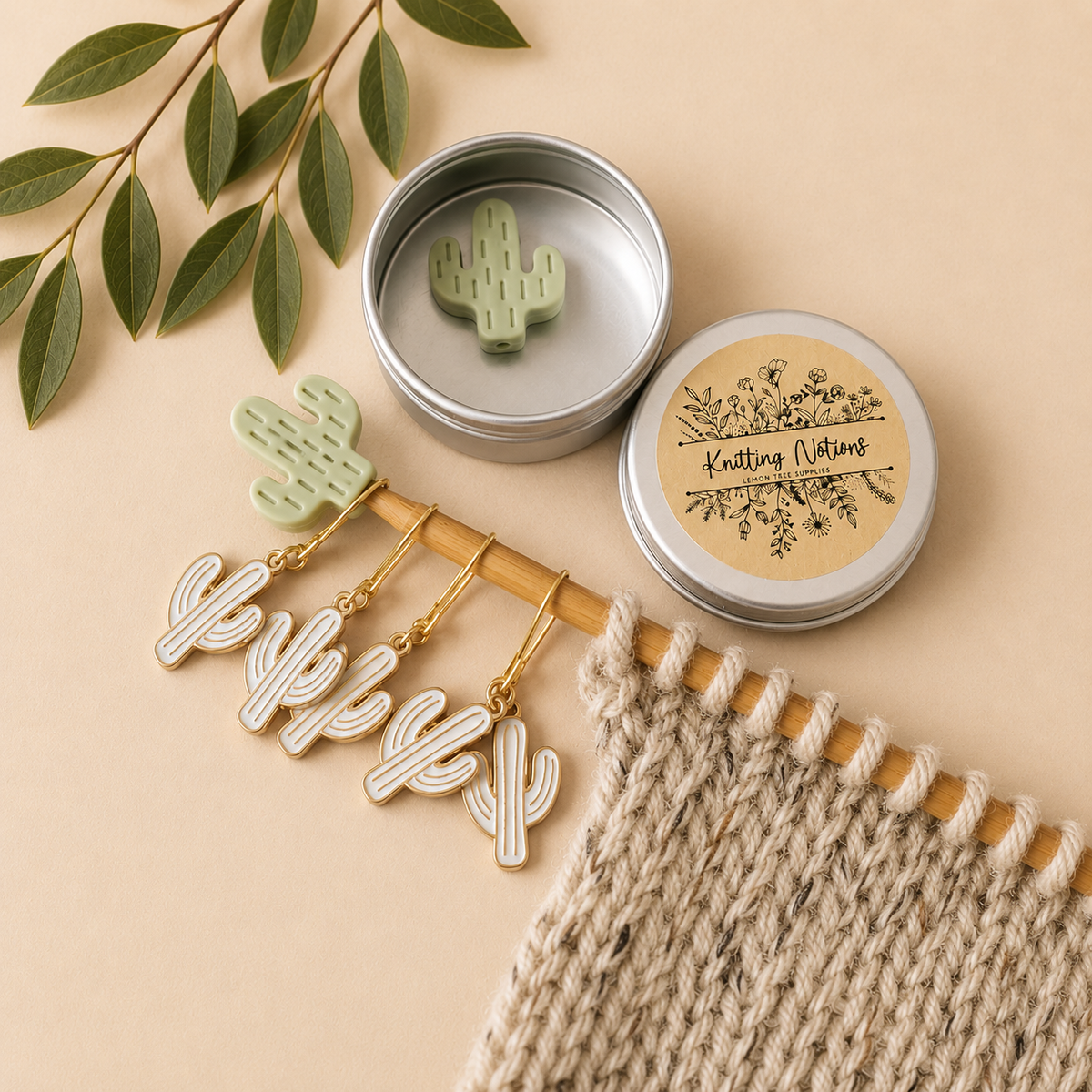 Cactus Stitch Stoppers