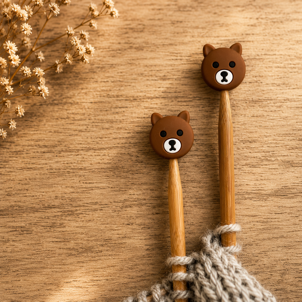 Cartoon Bear Stitch Stoppers