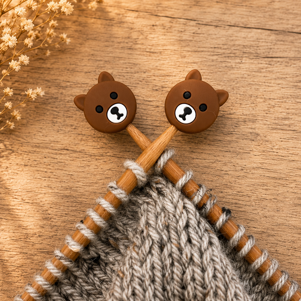 Cartoon Bear Stitch Stoppers