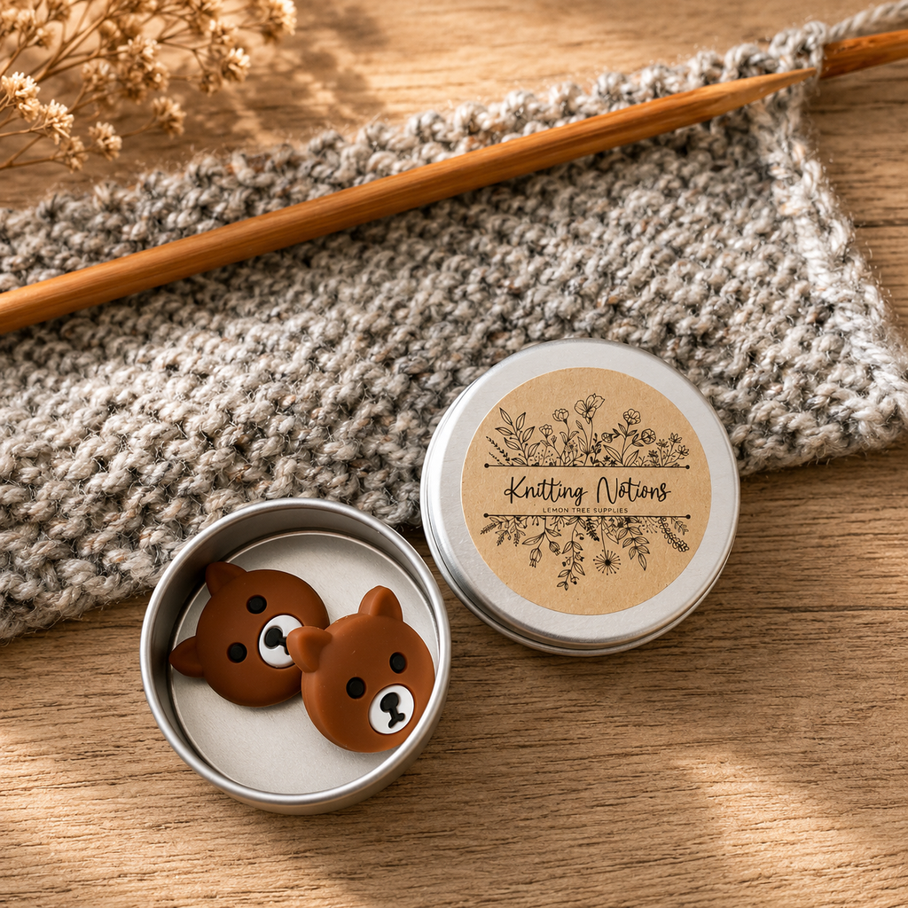 Cartoon Bear Stitch Stoppers
