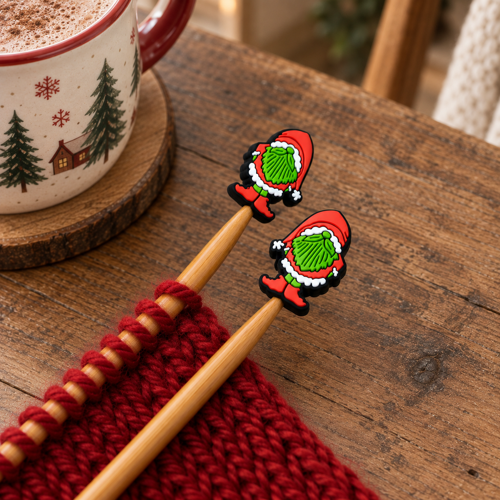 Santa Gnome Stitch Stoppers