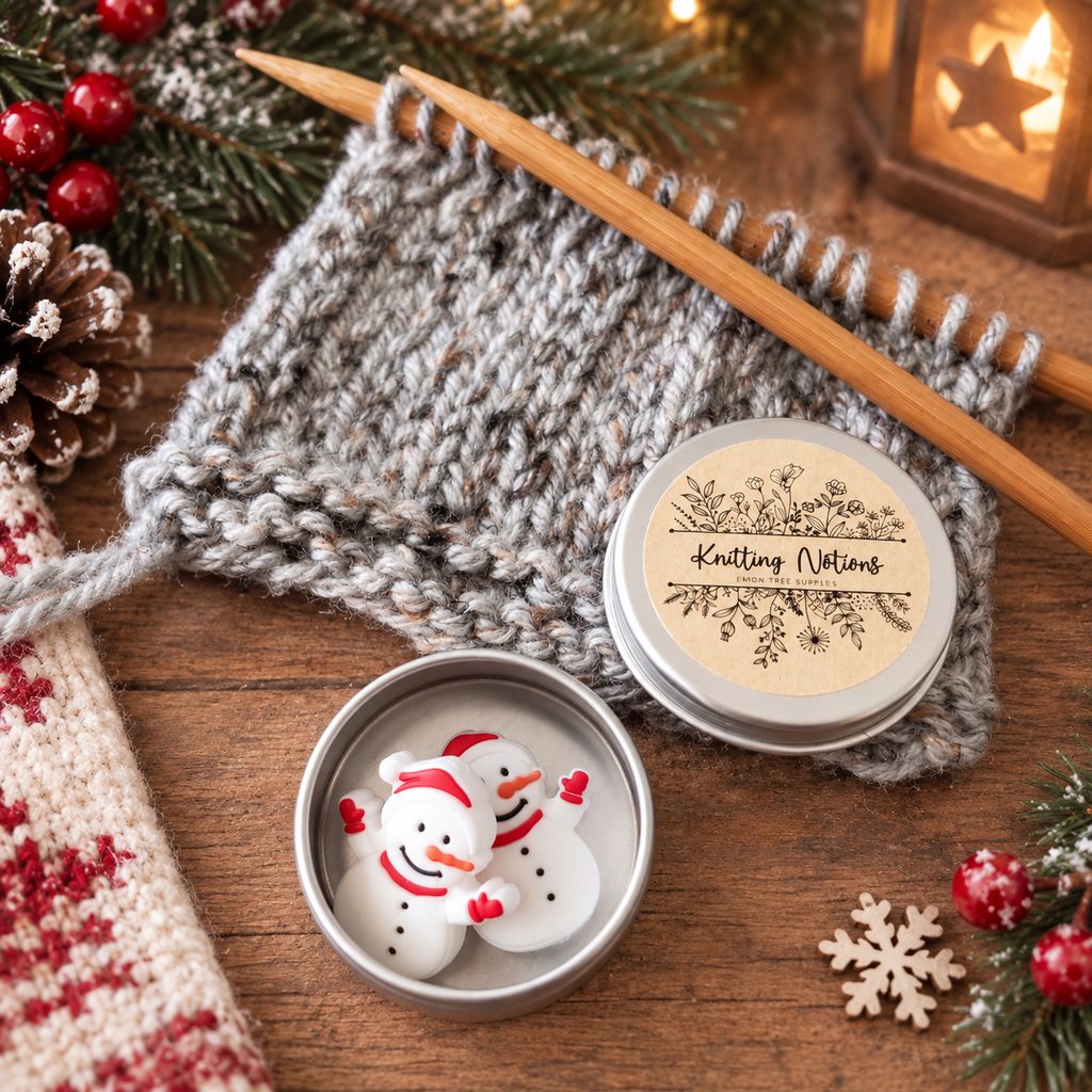 Snowman Stitch Stoppers