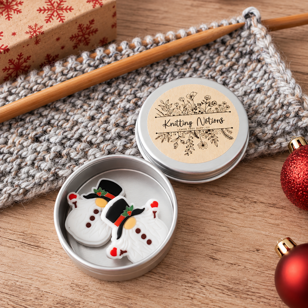 Snowman Gnome Stitch Stoppers