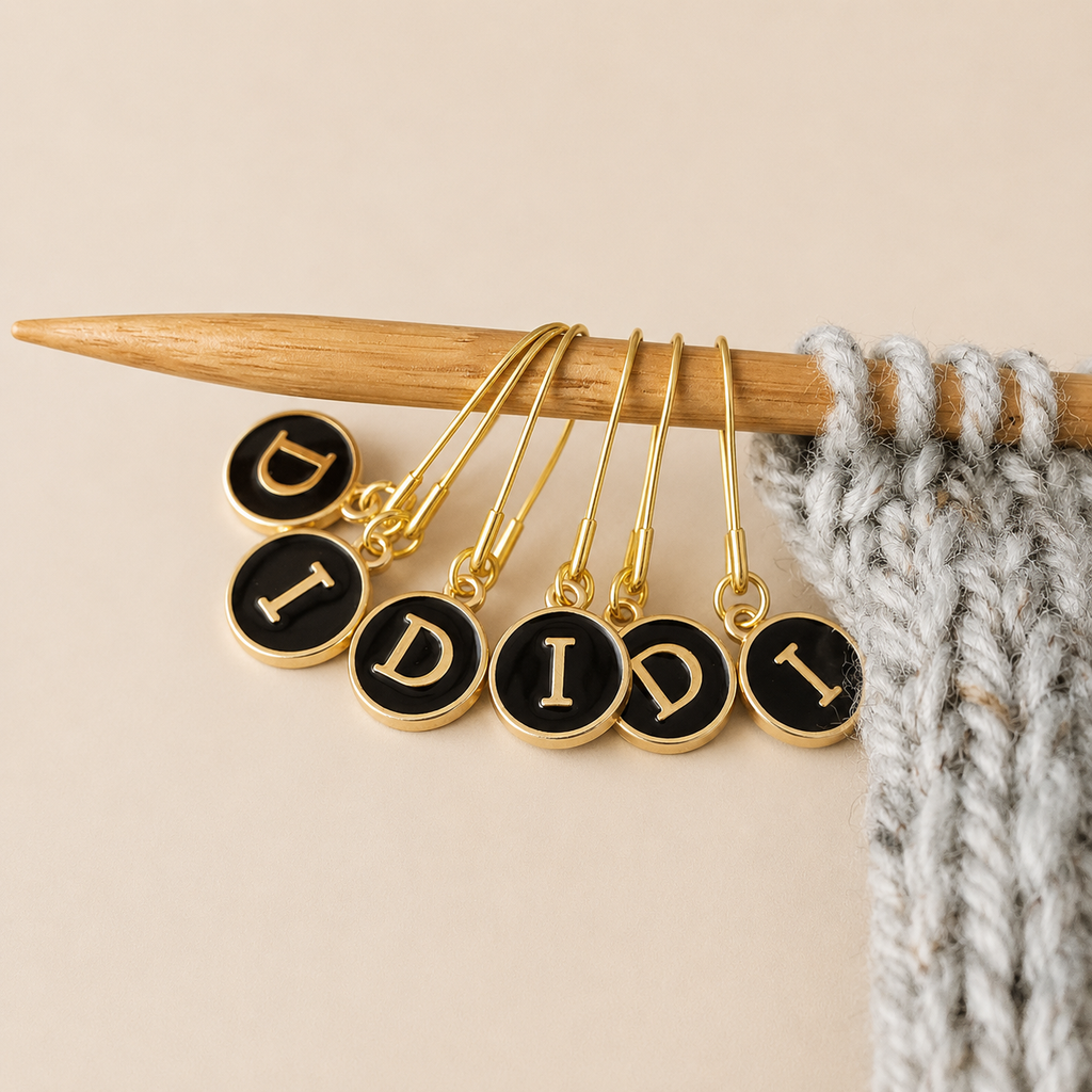 Increase and Decrease Stitch Markers for Knitting and Crochet