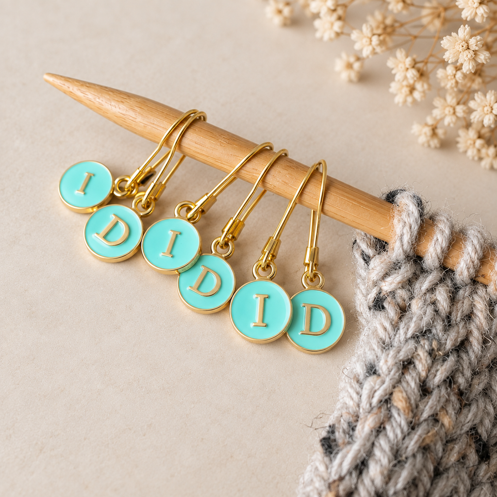 Increase and Decrease Stitch Markers for Knitting and Crochet