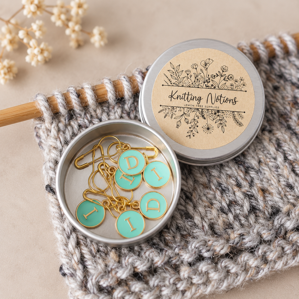 Increase and Decrease Stitch Markers for Knitting and Crochet