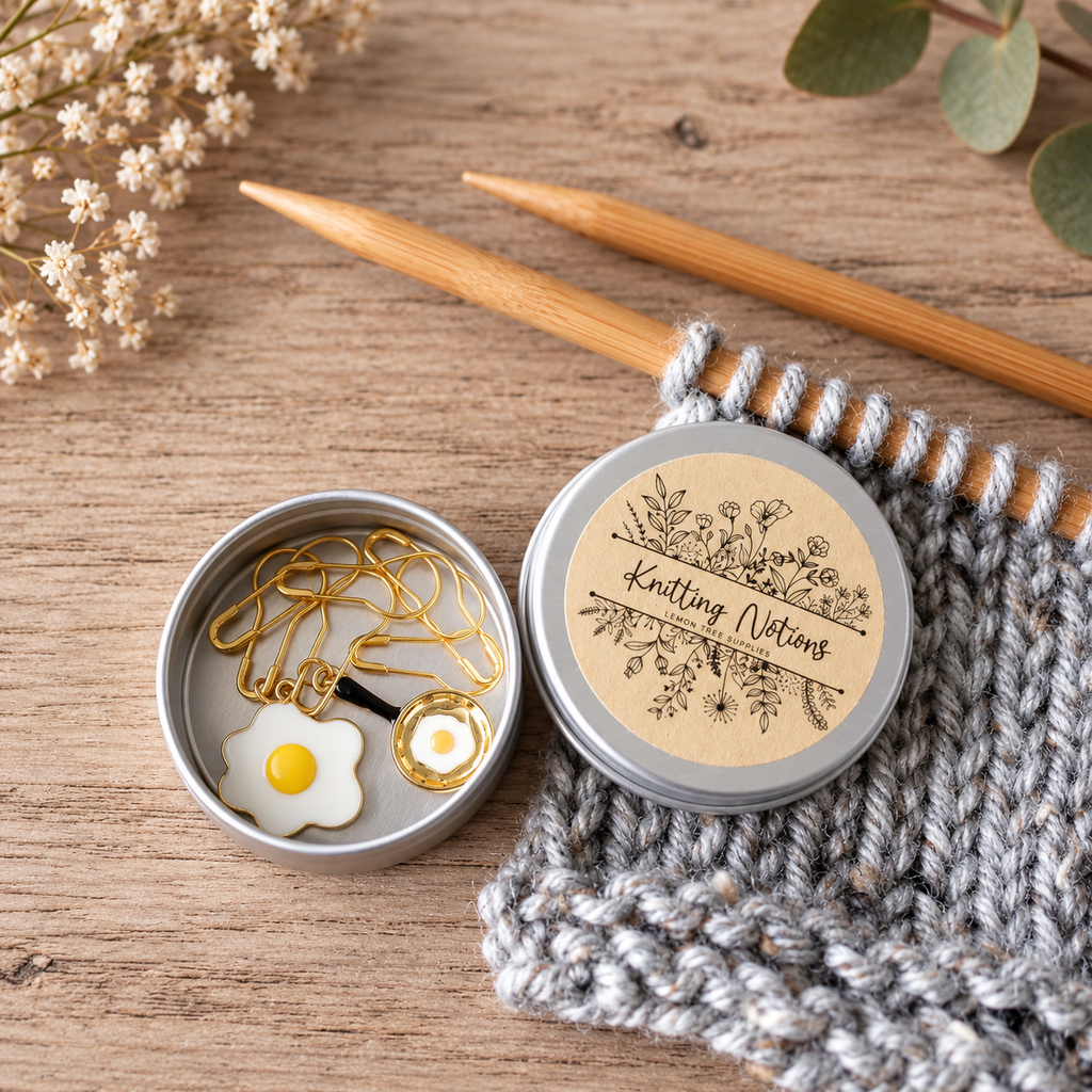 Eggs Stitch Markers for Knitting and Crochet