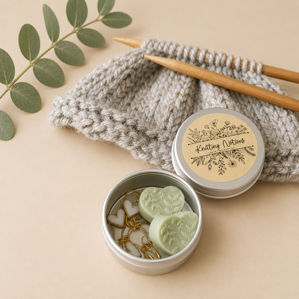 Botanical Heart Stitch Stoppers