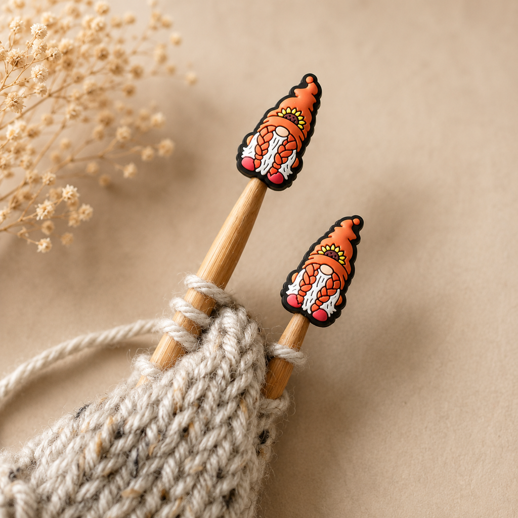 Sunflower Gnome Stitch Stoppers