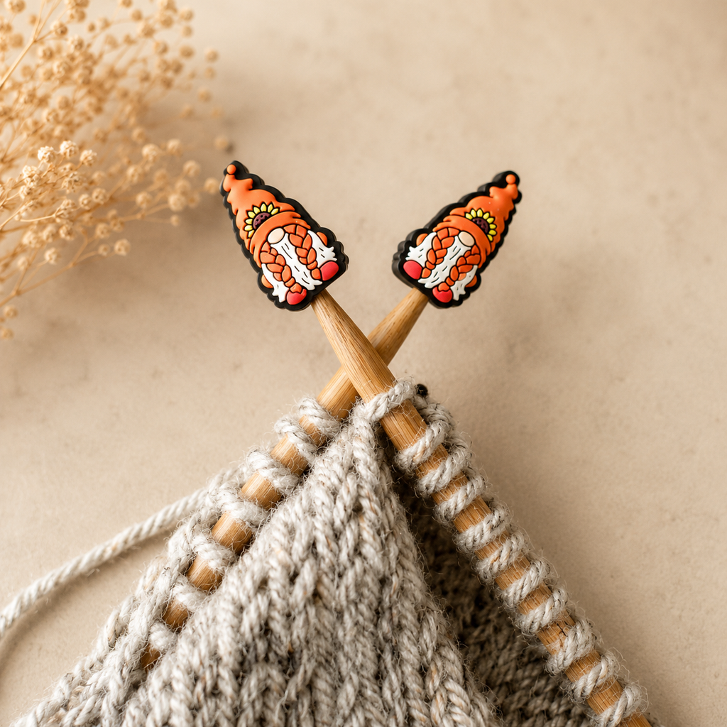 Sunflower Gnome Stitch Stoppers