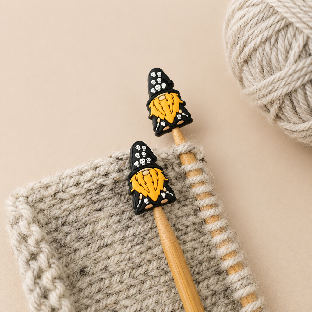 Skull Gnome Stitch Stoppers