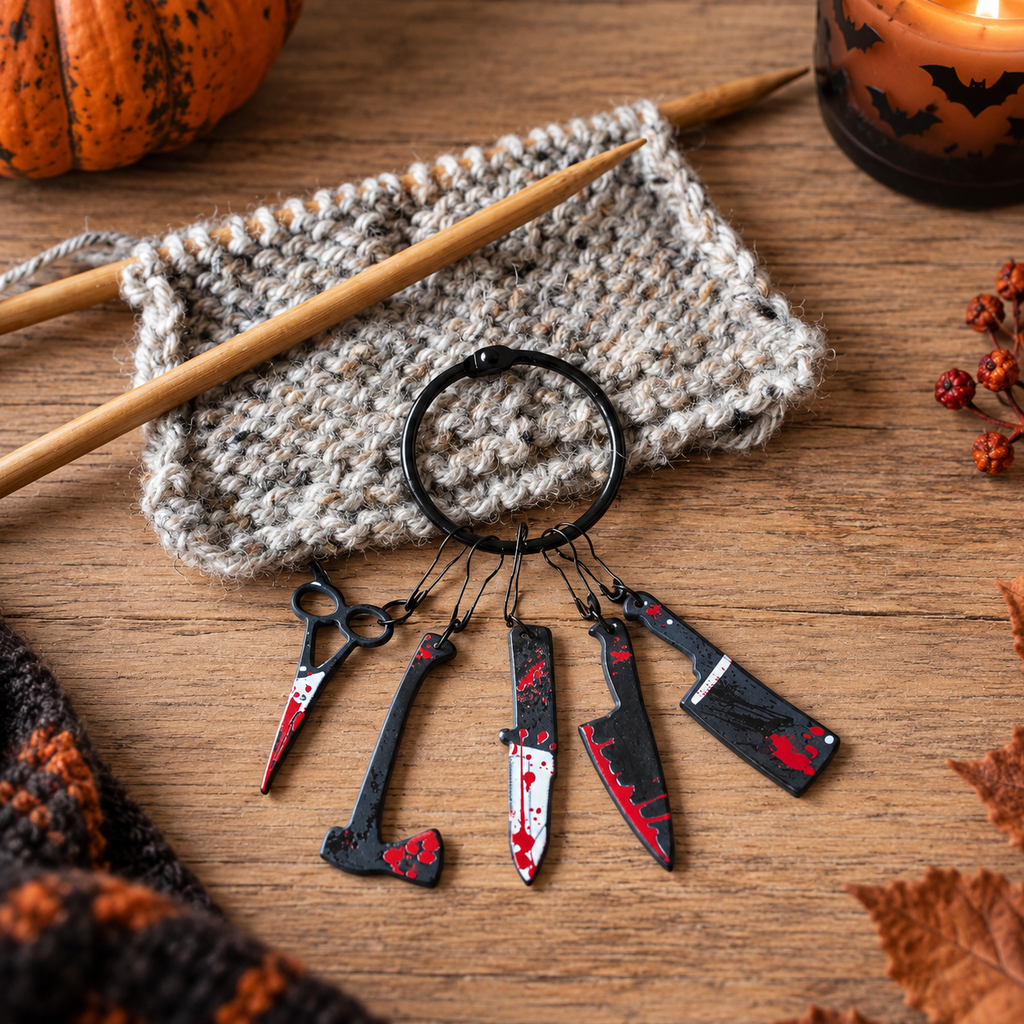 Horror Movie Stitch Markers