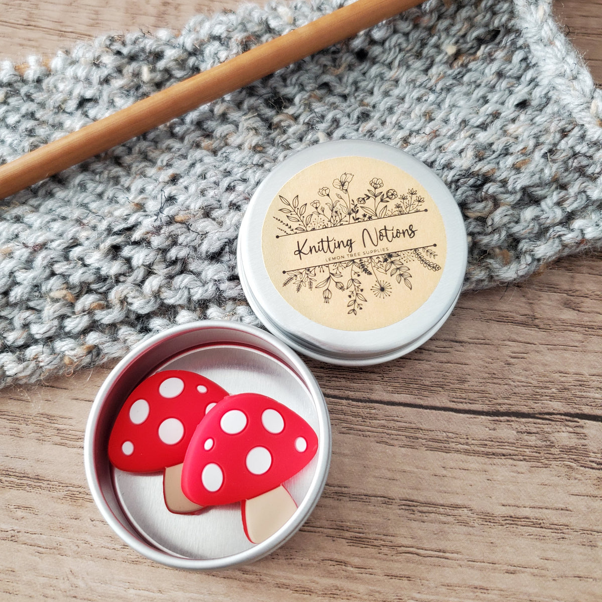 Mushroom Stitch Stoppers