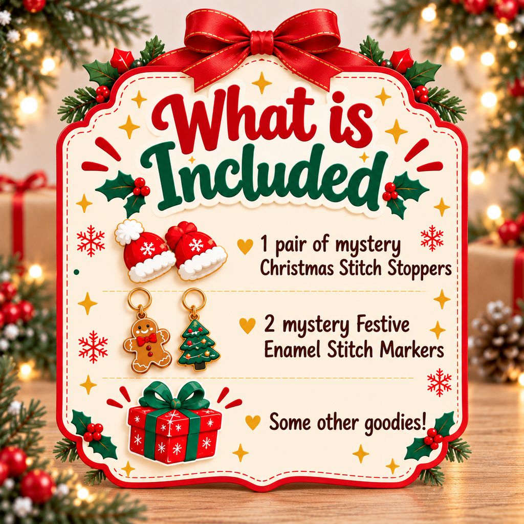 Christmas Mystery Bag for Knitters