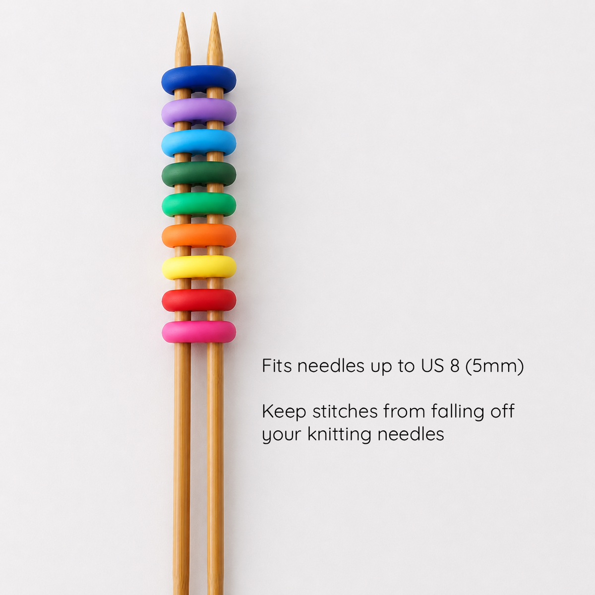 Knitting Needle Huggers (pair of 2)