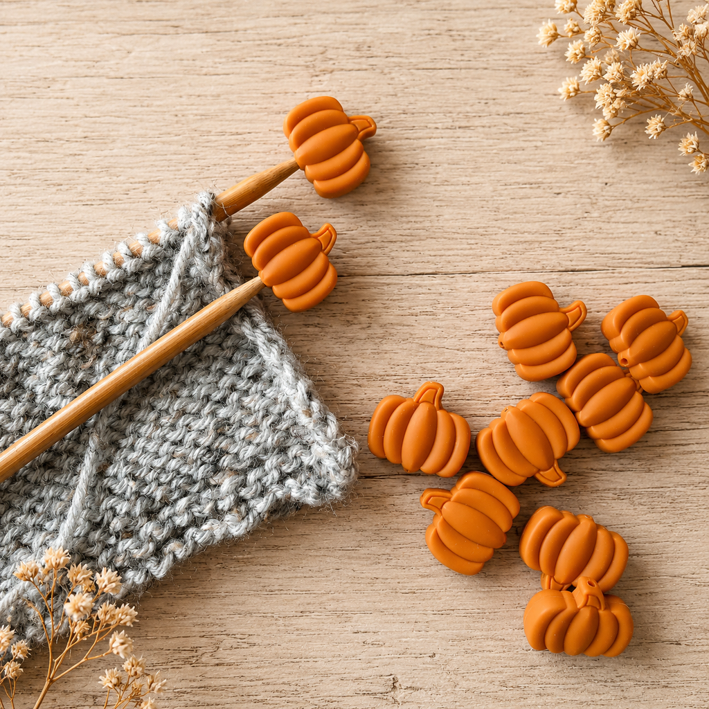 Pumpkin Stitch Stoppers