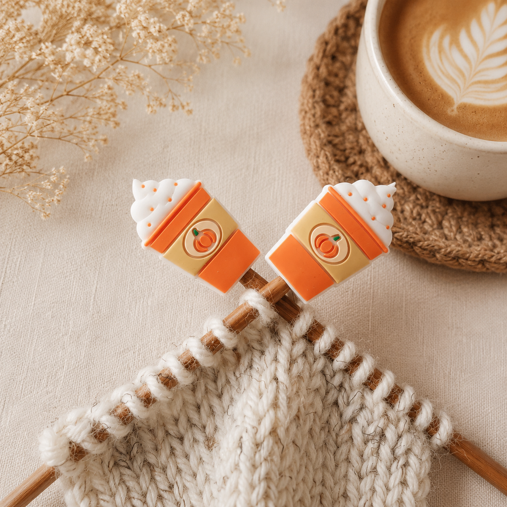 Pumpkin Spice Latte Stitch Stoppers