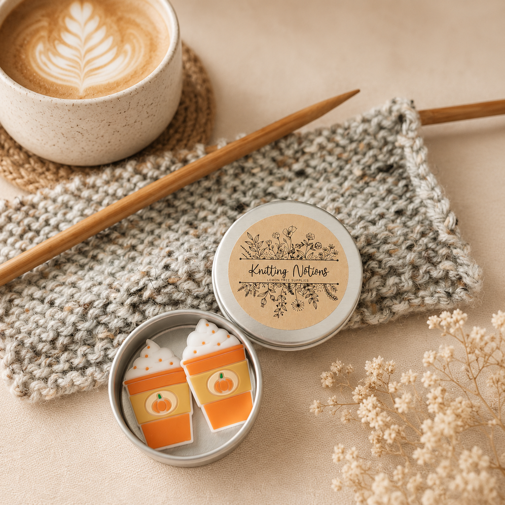 Pumpkin Spice Latte Stitch Stoppers