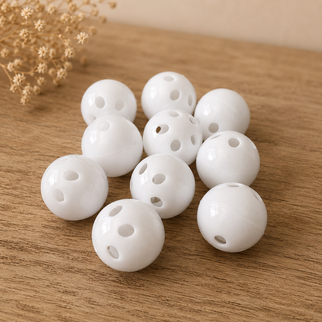 24mm Round Rattle Ball Inserts