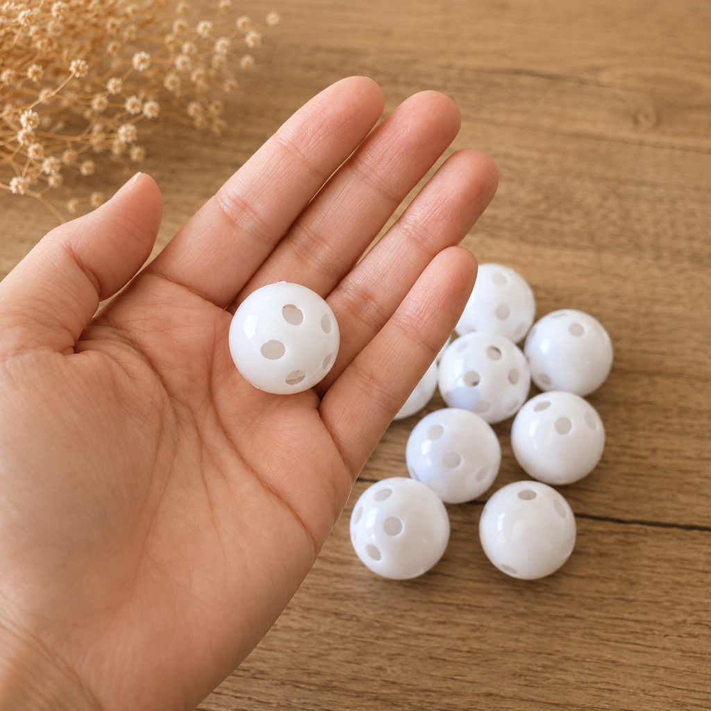 24mm Round Rattle Ball Inserts
