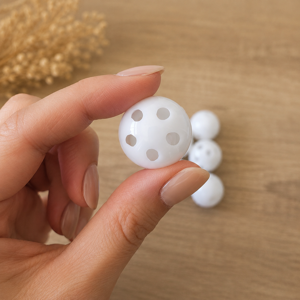 24mm Round Rattle Ball Inserts