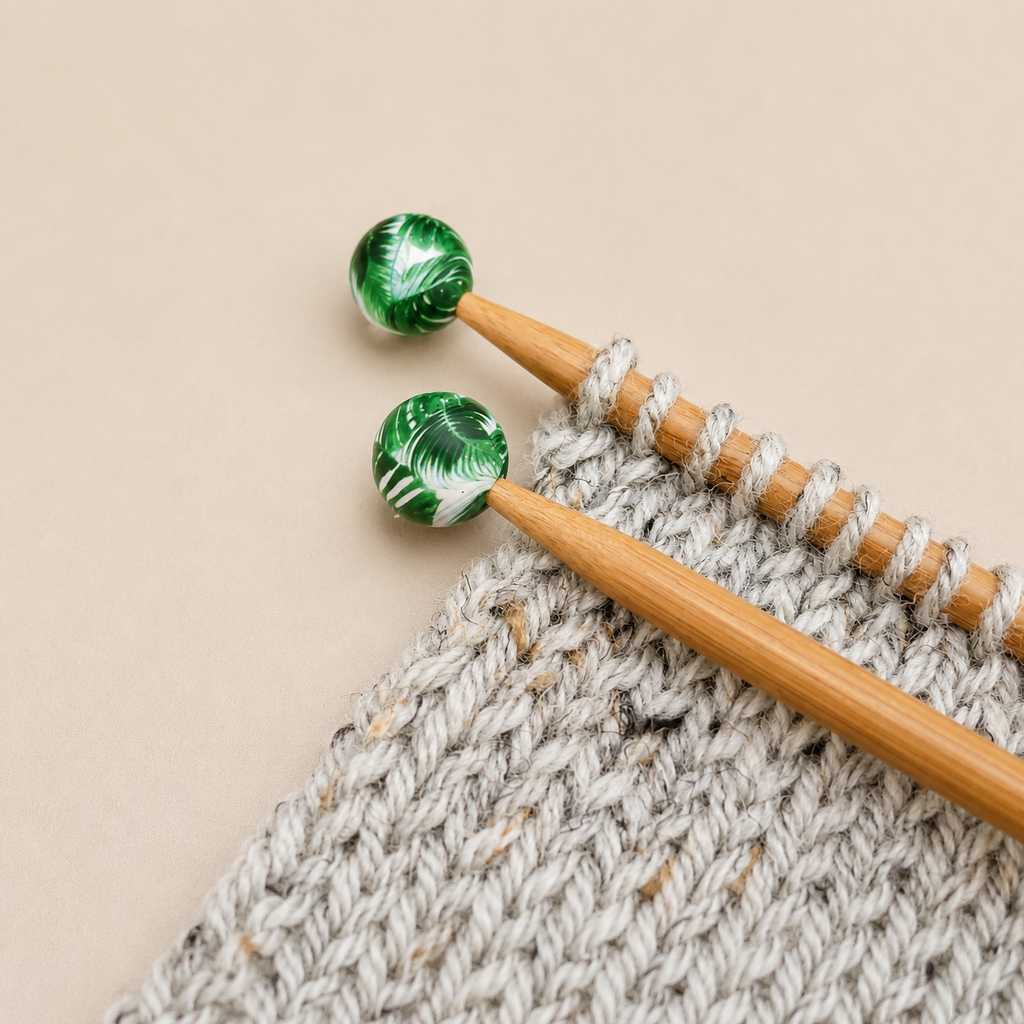 Tropical Leaves Stitch Stoppers