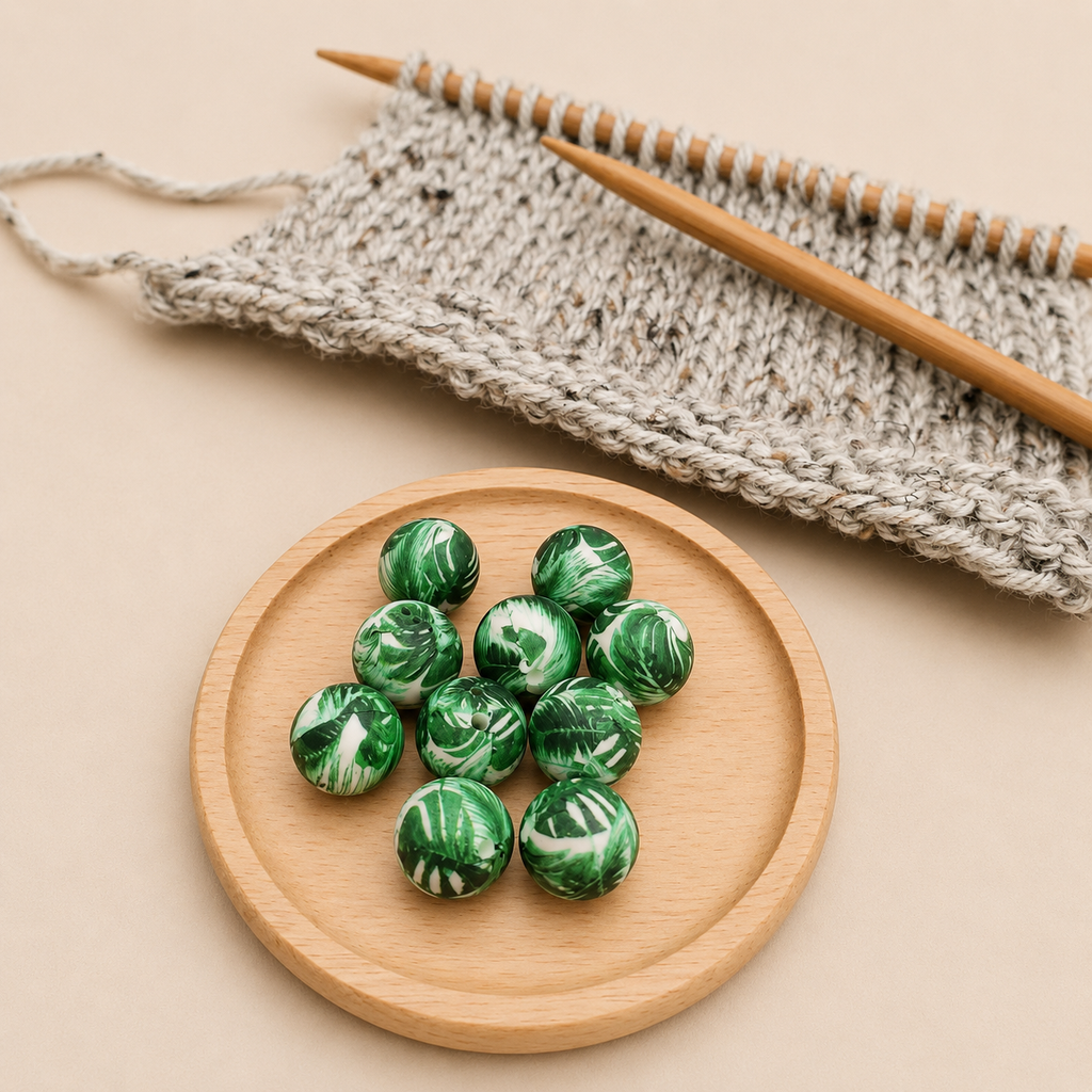 Tropical Leaves Stitch Stoppers