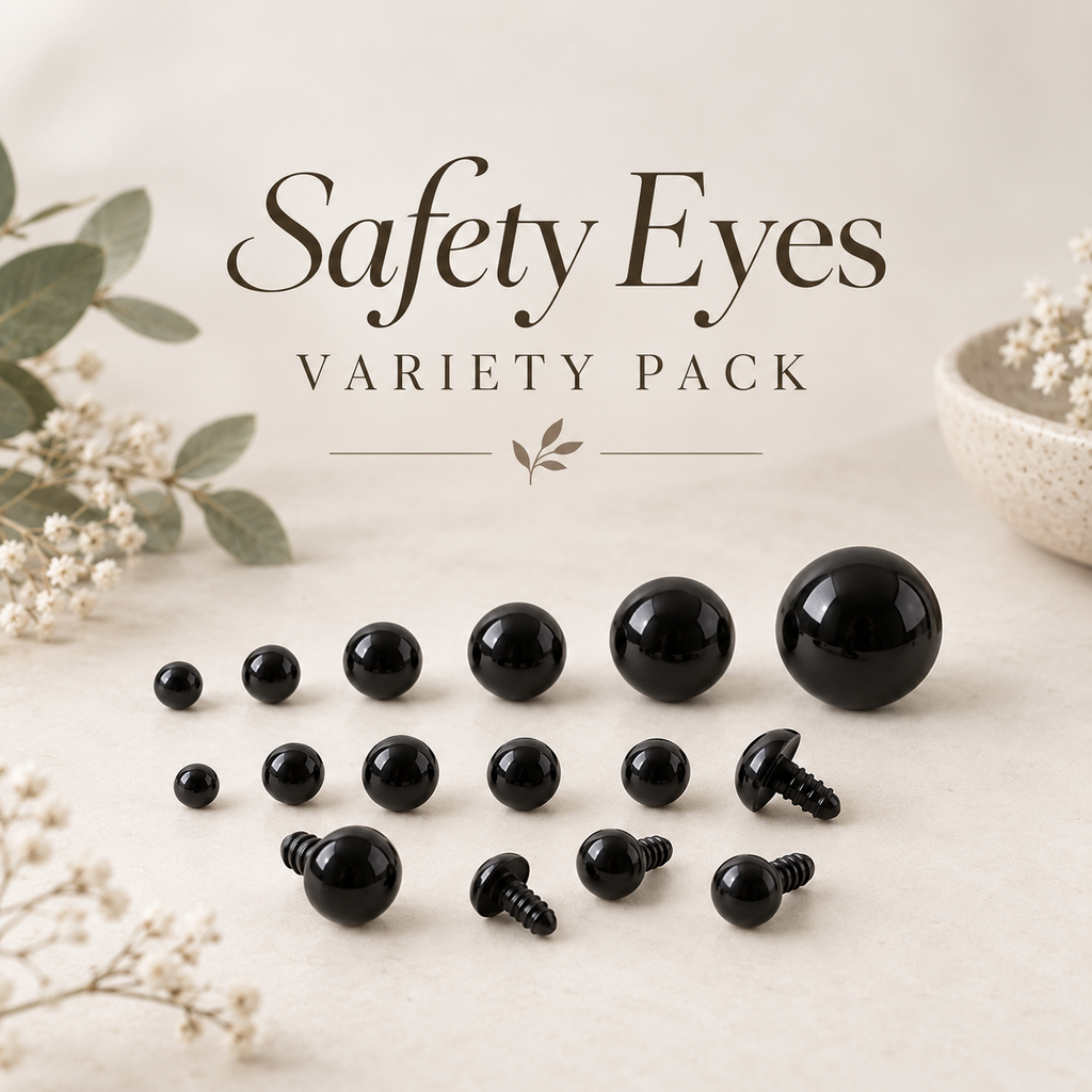 Round Safety Eyes - Variety Pack