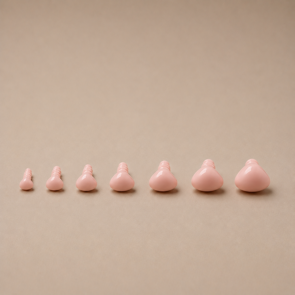 Pink Safety Noses - Triangular